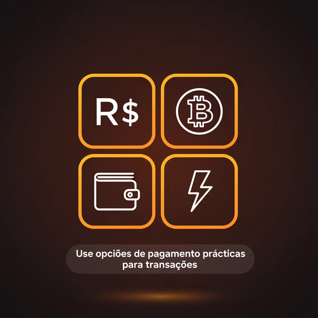 Ícones de pagamentos: Pix, Boleto, Visa, Mastercard, TED, AstroPay, PicPay, Mercado Pago; cadeado indica criptografia.