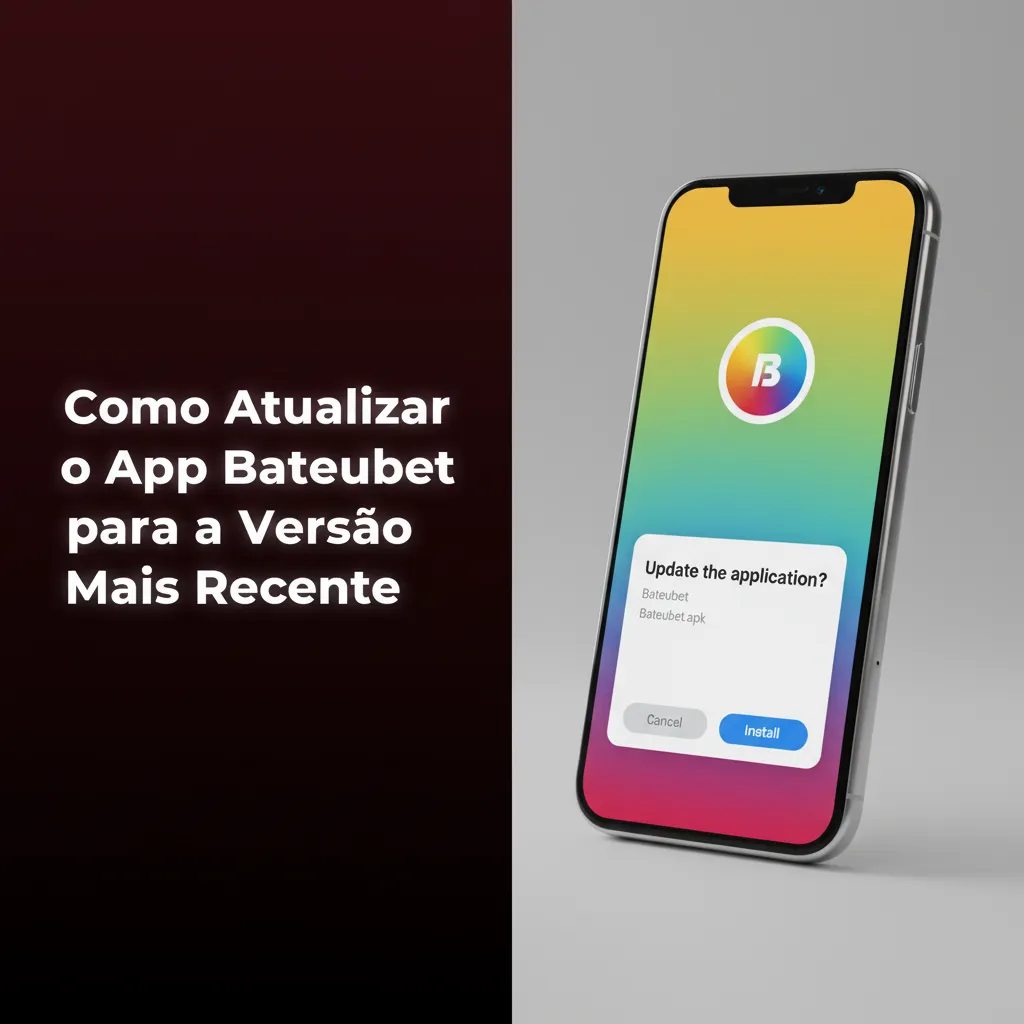 Tela explicando que o app Bateubet (PWA) atualiza automaticamente; recarregue ou limpe cache se parecer desatualizado.