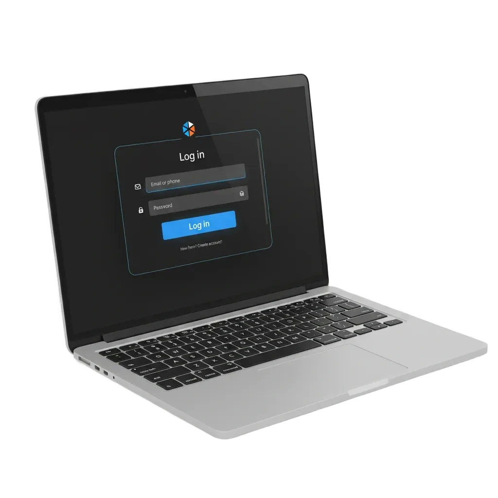 Página de login da Bateubet Brasil com campos de e-mail/telefone e senha, 2FA e acesso via site ou app